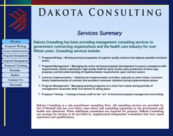 Dakota Consulting screenshot